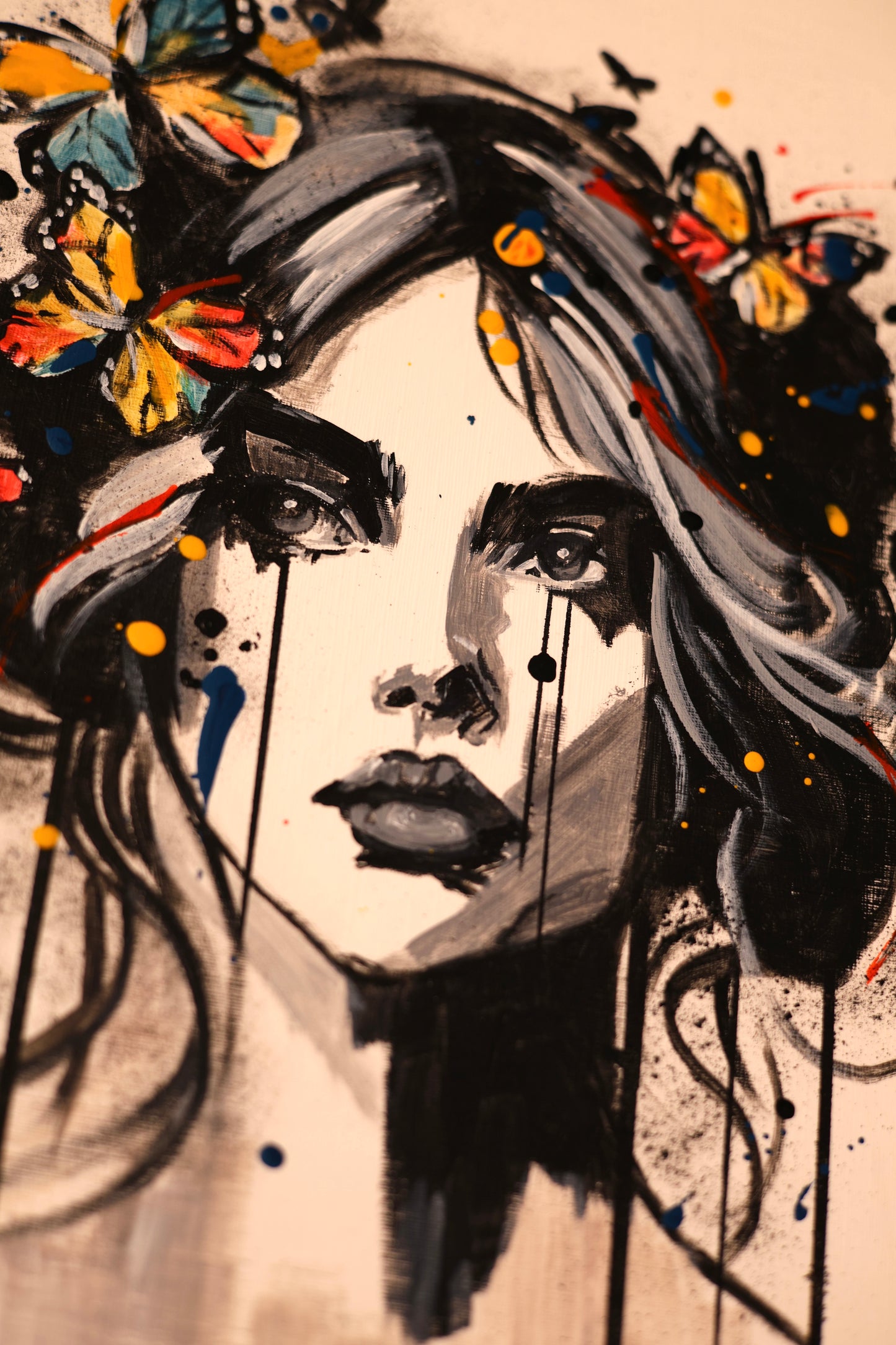 Abstract Butterfly Portrait