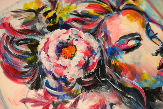 Busy Bee Portrait