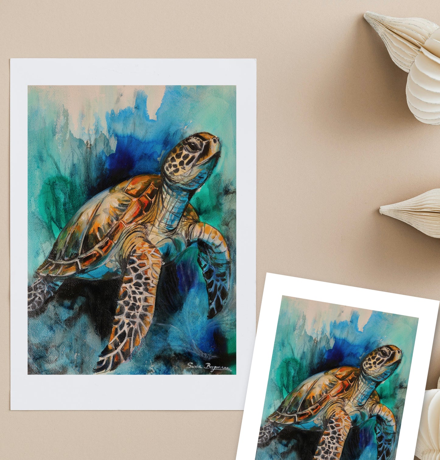 "Into The Blue" Fine Art Print