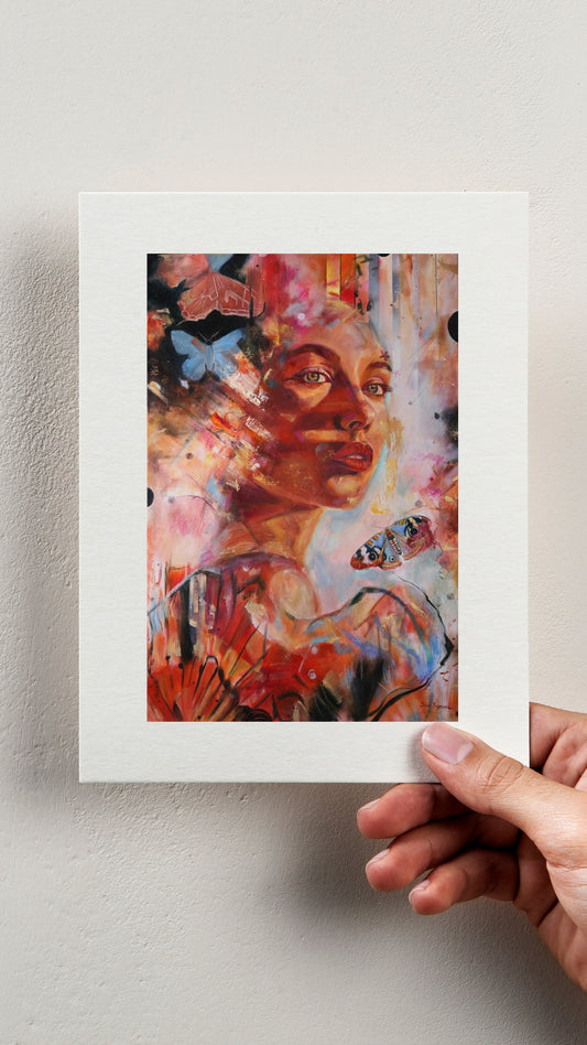 "She Will Rise" Fine Art Print