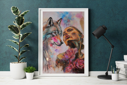 "Wild Embrace" Fine Art Print