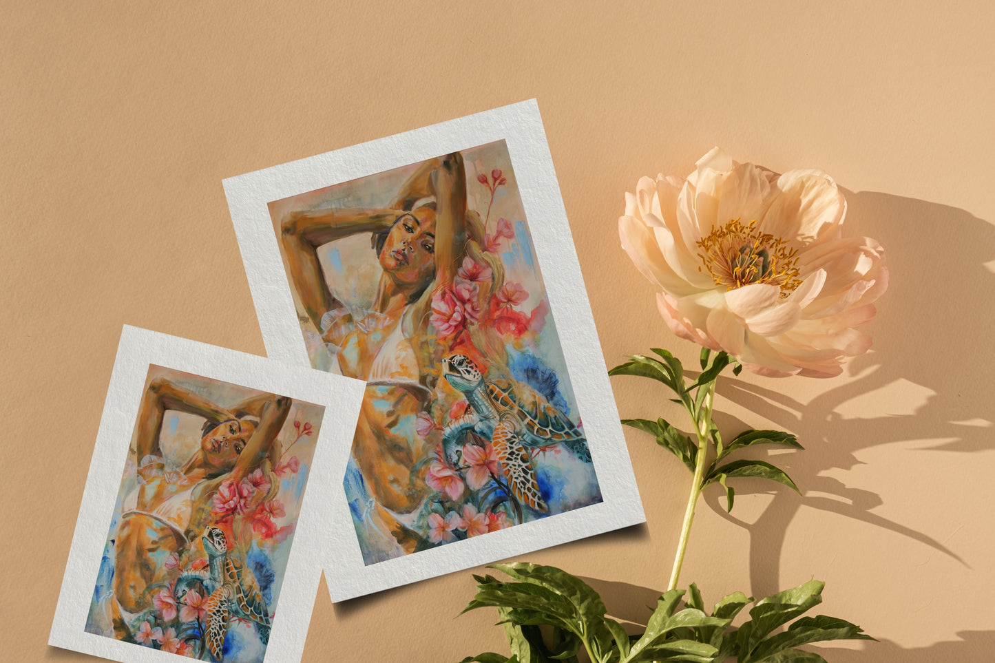 "Oceanic Allure" Fine Art Druck