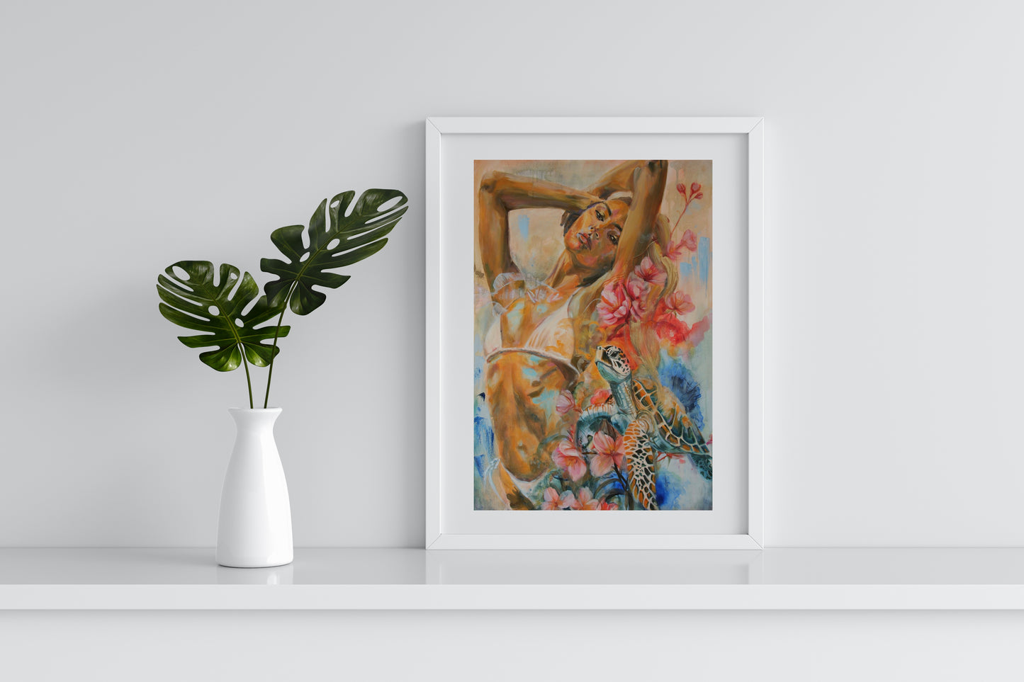 "Oceanic Allure" Fine Art Druck