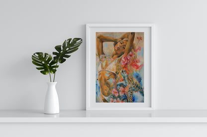 "Oceanic Allure" Fine Art Druck