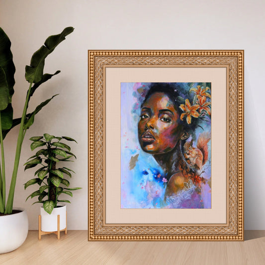 "Enchanted Gaze" Fine Art Print