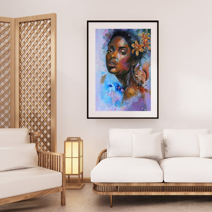 "Enchanted Gaze" Fine Art Druck