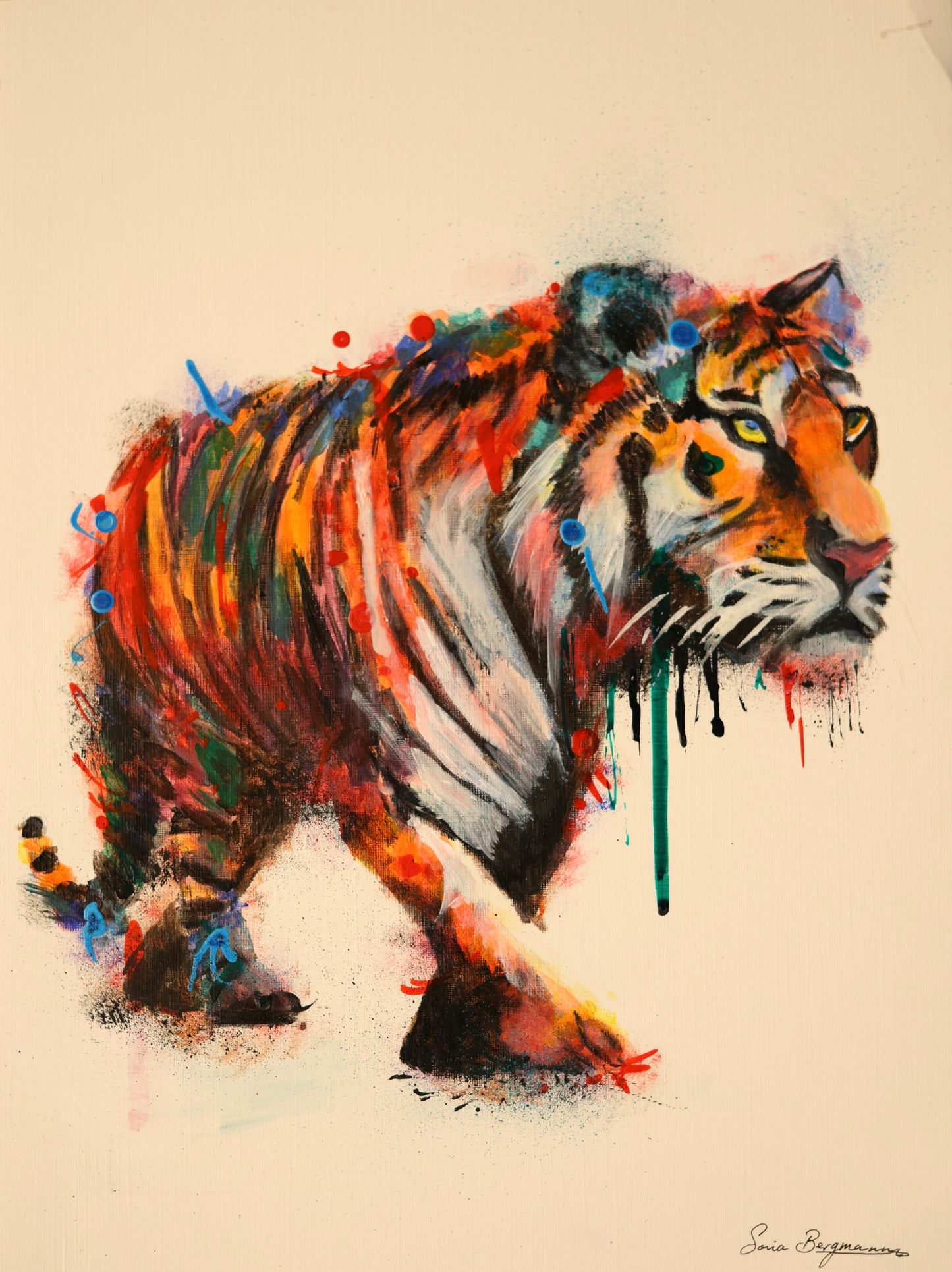 Abstract Tiger