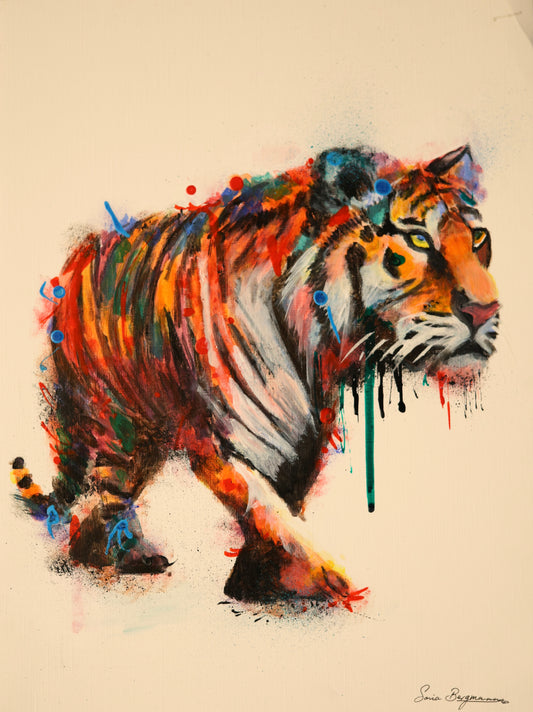 Abstract Tiger
