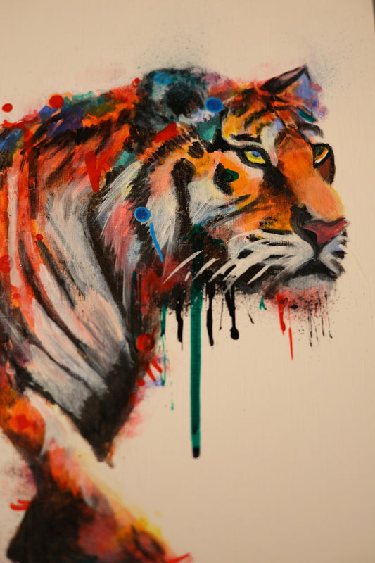 Abstract Tiger