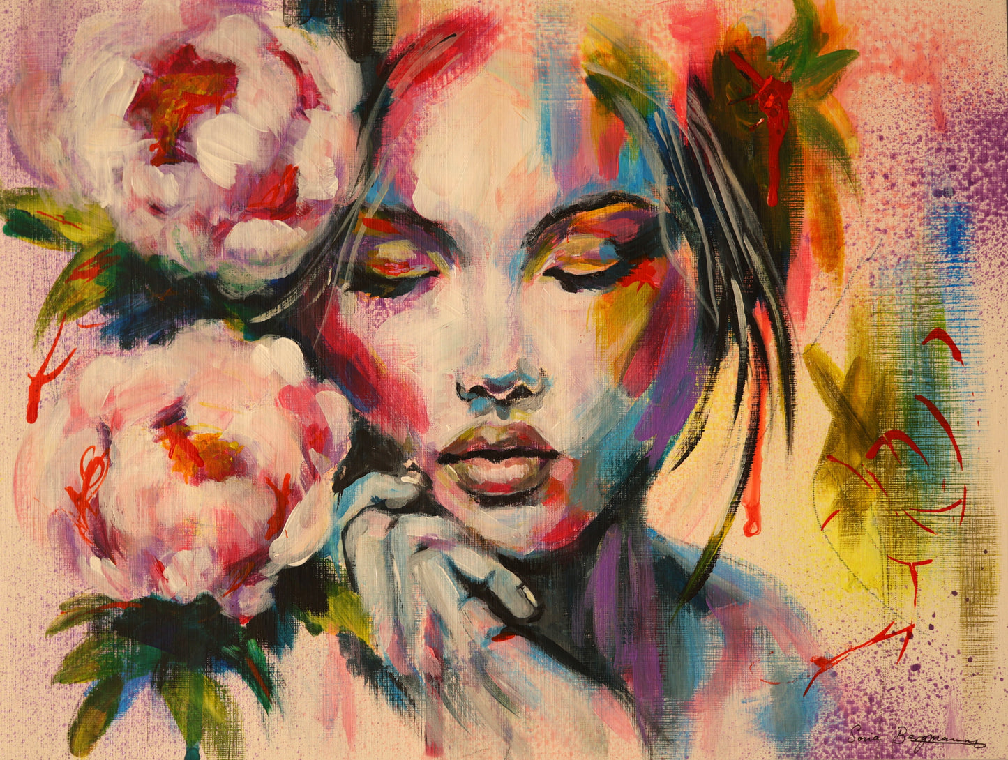 Bloom Abstract Portrait