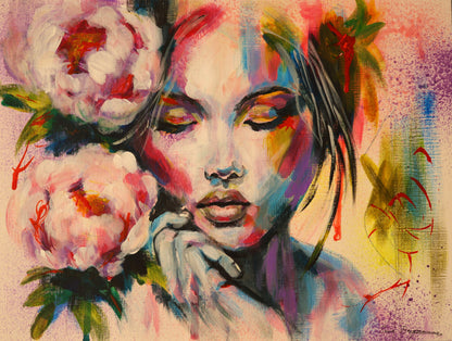 Bloom Abstract Portrait